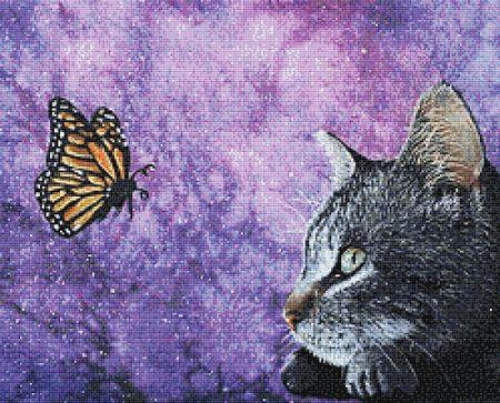 (image for) Cat Watching Butterfly